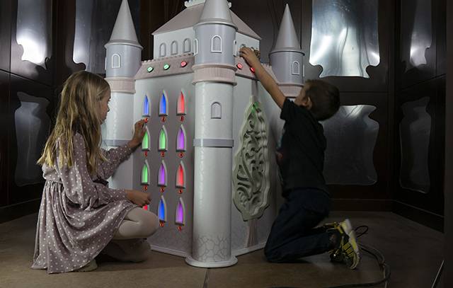 Wartebereich für Kinder in den Escape Rooms