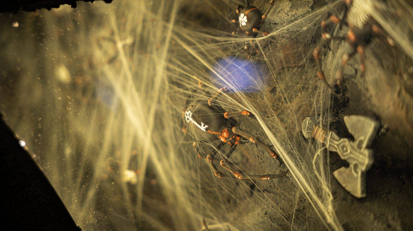 The spider nest puzzle in the Monstroom escape room