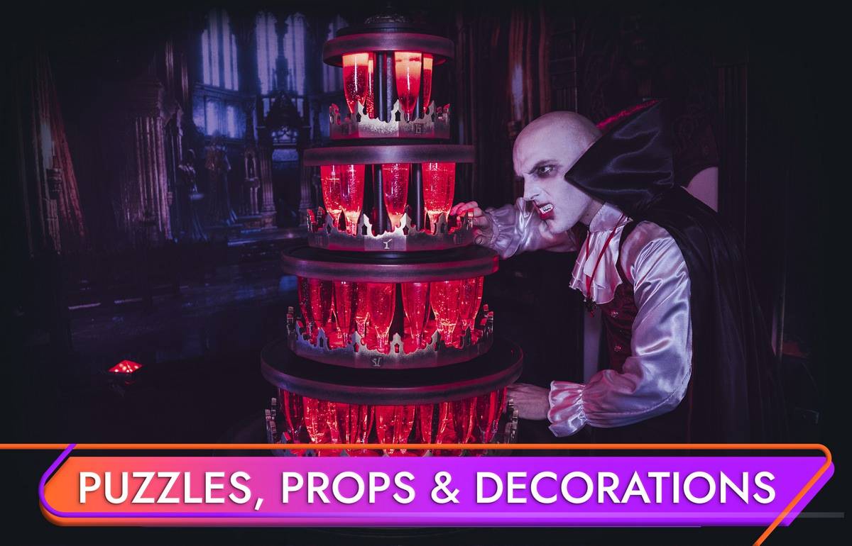 escape room props and puzzles