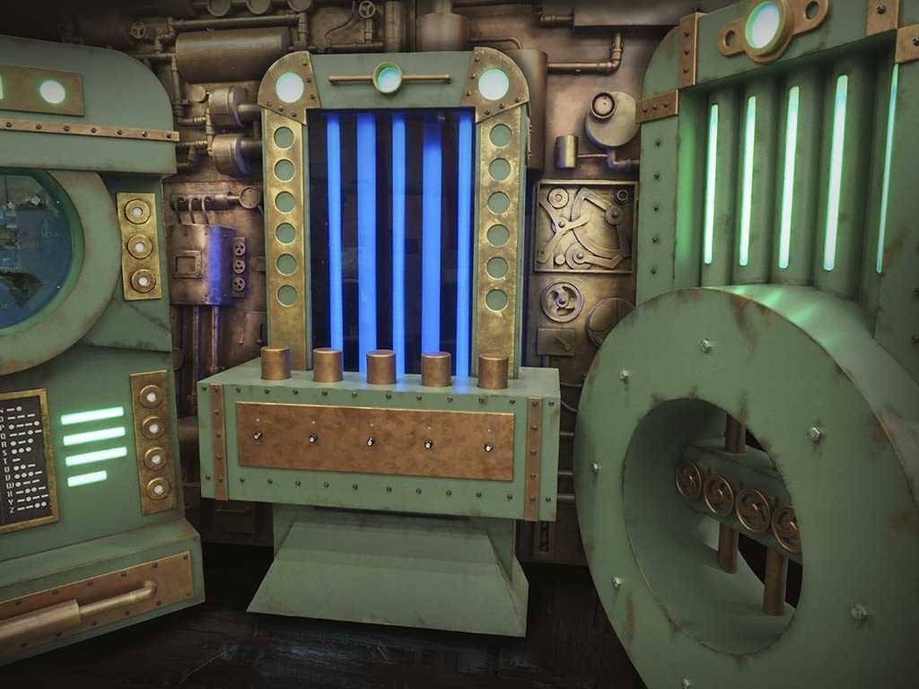Escape room puzzles and props