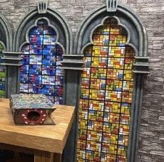 Indestroom Magic School decorations at Red Lock Escape Rooms