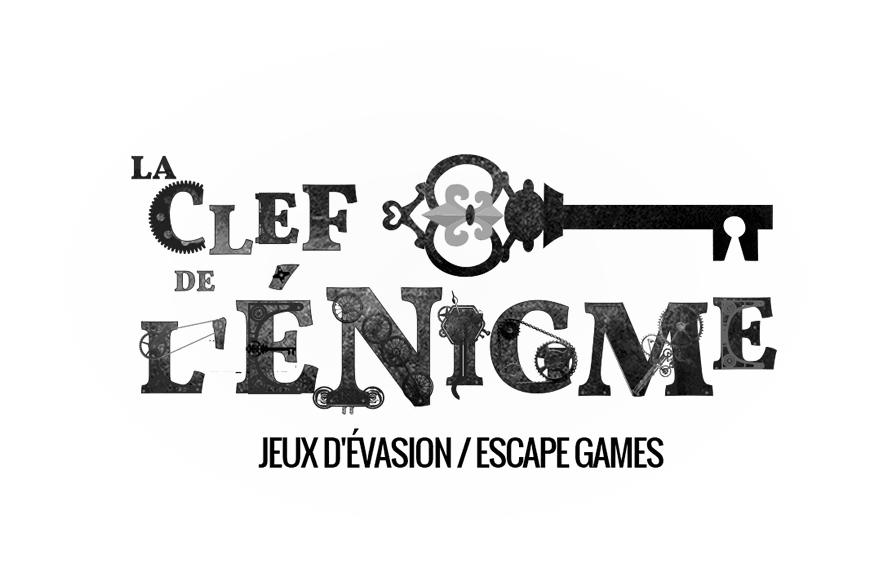 Logo der Escape-Games-Reihe „La Clef de l'Énigme“